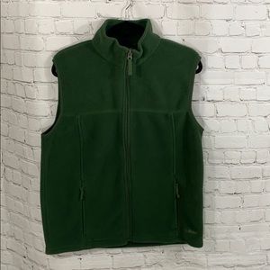 L.L. Bean Polartec olive vest